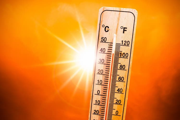 Puf, het is heet!